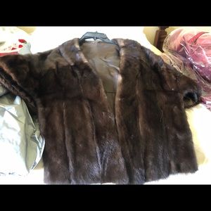 Mink stole.
